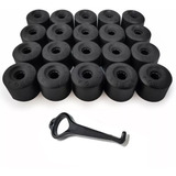 Capa Parafuso Roda Kit C 20 Unids Fox Polo Bora Golf Jetta