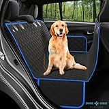 Capa Pet Protetora Assento Banco Traseiro Carro Antiderrapante Duke Dixie Azul 