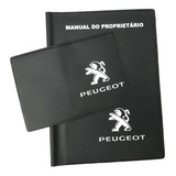 Capa Peugeot Porta Manual Proprietário Porta