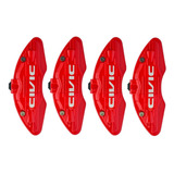 Capa Pinça De Freio Presilhas Honda Civic 2009 Kit 4 Pçs