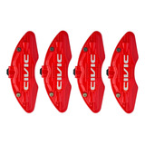 Capa Pinça De Freio Presilhas Honda Civic 2014 Kit 4 Pçs