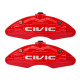 Capa Pinça De Freio Trava Presilhas Civic Até 2016 Kit 4 Pç