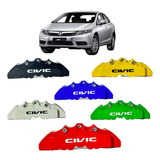 Capa Pinça Freio Civic Kit 4 Pçs 2014 A 2020 Envio Hj