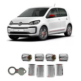Capa Pino Cromada Para Bico Valvula De Roda Vw Jetta Polo Up