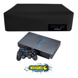Capa Playstation 2 Ps2 Pstwo Fat Skin Preta Poeira