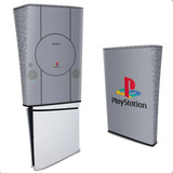 Capa Playstation 5 Versão Slim Play Vertical Anti Poeira
