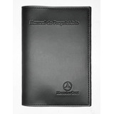 Capa Porta Manual Proprietário P Mercedes Benz Couro Eco