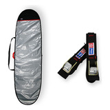 Capa Prancha Longboard Refletiva 9 0 A 9 4 Com Fita Rack