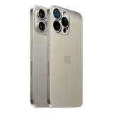 Capa Premium Para iPhone 15 14 13 12 11 Pro Max Titanium