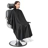 Capa Profissional Para Corte De Cabelo Com Fecho De Pressão Ajustável Capa De Barbeiro à Prova D água Capa De Corte De Cabelo Cabeleireiro Acessórios De Corte De Cabelo Para Colorir Maquiagem