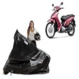 Capa Proteção Compatível Com Moto Honda Biz Térmica Impermeável