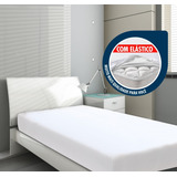 Capa Protetor Cama Colchão Solteiro Com Elástico Anti ácaro