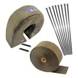 Capa Protetor Térmico De Turbina T2 Fita Titanium 2 X 10m