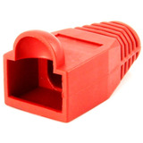 Capa Protetora Borracha Conector Rj45 Vermelha Kit C 100