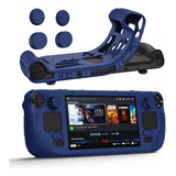 Capa Protetora Branca De Silicone Para Valve Steam Deck