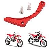Capa Protetora De Motor CNC Billet Alumínio Compatível Com Honda CRF450R 2002-2007 CRF450X 2005-2017 - Vermelho