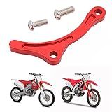 Capa Protetora De Motor CNC Billet Alumínio Compatível Com Honda CRF450R 2002-2007 CRF450X 2005-2017 - VermelhoAnXin CRF250-450R R14130234