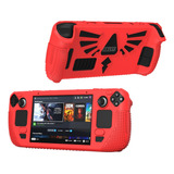 Capa Protetora De Silicone Para Console De Jogos Steam Deck
