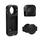 Capa Protetora De Silicone Para Insta360 X4 Com Tampa De Lente Insta 360 X4 Capa De Silicone Macio E Protetor De Lente Para Acessórios Insta360 X4