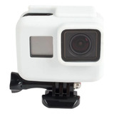 Capa Protetora Em Silicone Para Câmeras Gopro Hero 5 6 7 Black branca 