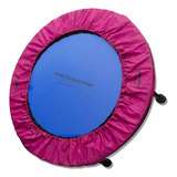 Capa Protetora Jump Mini Trampolim 32 36 Molas Cor Rosa