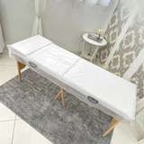 Capa Protetora Maca Estética Lençol Pvc 190x80x12 Lavável