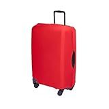 Capa Protetora Malas Viagem Bagagem Malha Neopreme Elástico Tam M Vermelho 