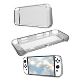 Capa Protetora Nintendo Switch Oled Flexível Transparente