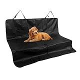 Capa Protetora Para Banco De Carro- Impermeável Para Pets- Preta- 144 X 121 Cm