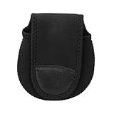Capa Protetora Para Carretilha Perfil Baixo 12x12cm Para Pesca Preto 
