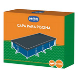 Capa Protetora Para Piscina 5000 Litros Retangular Mor