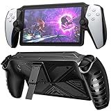 Capa Protetora Para Playstation Portal Remote Player Klipdasse Capa Com Suporte De TPU Macio Com Suporte Para Acessórios Ps Portal Skin Preta