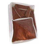 Capa Protetora Para Roupas Camisa Calça Blusa Cor Branco