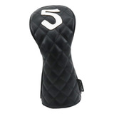 Capa Protetora Para Taco De Golfe Golf Wood Número 5 Preto