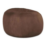 Capa Puff 180x80 Almofada Cama Sem Enchimento Pufe Sala Cor Bege