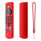 Capa Remota Fire Tv Stick 4k Max De Silicone À Prova De Choq
