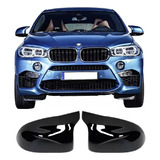 Capa Retrovisor Bmw X3 X4 X5 X6 Estilo M2 M3 M4 Preto Met