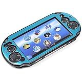 Capa Rígida De Proteção Metálica De Alumínio Azul Claro Cosmos Para PlayStation PS VITA 2000 Não Para Série Vita 1000 
