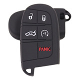 Capa Silicone Chave Presencial Jeep Renegade Compass Dodge Journey 5 Botões
