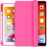 Capa Silicone Smart Flip Para iPad Air 4 5 Geração 10 9 Popshope Antichoque Cor Pink