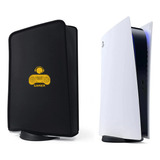 Capa Skin Para Ps5 Playstation 5 Vertical Neopreme Preta