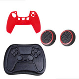 Capa Skin Silicone Controle Ps5 2 Grip Case Dualsense