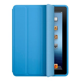 Capa Smart Case Para iPad 2 3 4 Premium A1397 A1430 A1458 Cor Azul