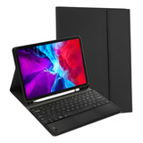 Capa Smart Com Teclado Para iPad 5 6 9 7 A1822 A1893 A1954