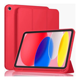 Capa Smart Flip Tablet Tab A9 Plus 11 0 Suporte De Caneta Cor Vermelho