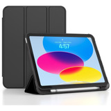 Capa Smart P iPad 10 9 10 Geração A2696 C Suporte Caneta