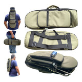Capa Softcase Trompete Mochila Espumada Luxo Extra Verde