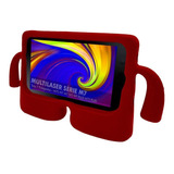Capa Tablet Multilaser M7 Series Kids Infantil Vermelha