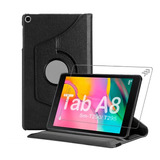 Capa Tablet Para Galaxy A8 Sm T290 T295 Giratoria Pelicula