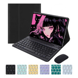 Capa Tablet Para iPad 7 8 9 Geração 10 2 Com Mouse E Teclado